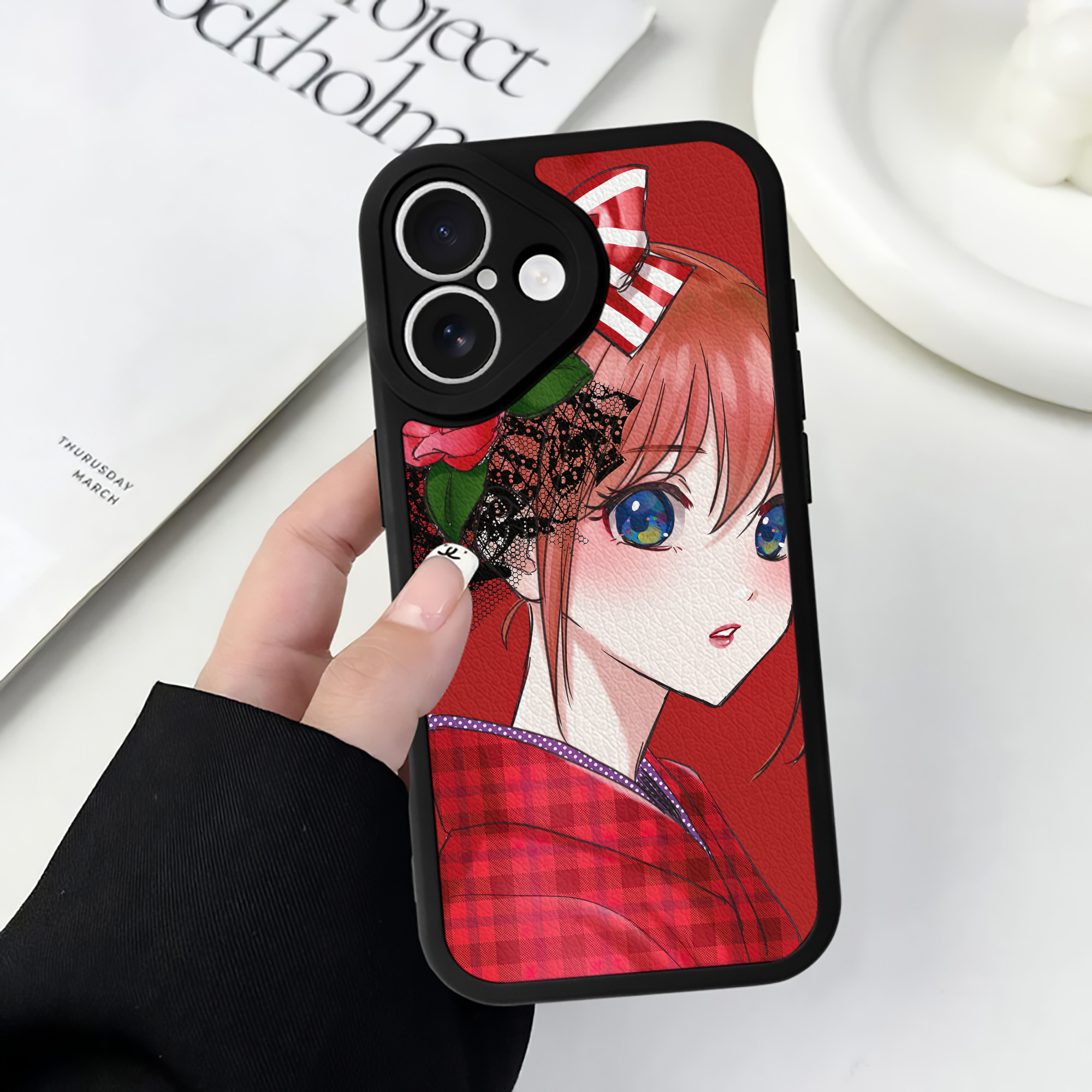 （画像用） ぎんたま 坂田銀時（さかたぎんとき） 神楽 志村新八（しむら しんぱち） GINTAMA Sakata Gintoki Kagura Shimura Shinpachi 【iPhone 16シリーズ対応】シリコンスマホケース（レザー調） 材質：シリコン